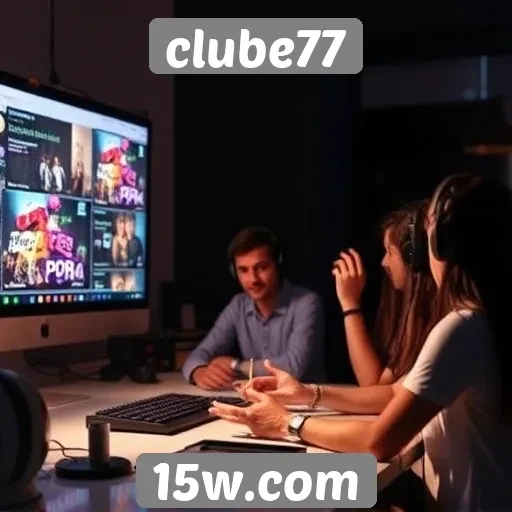 Novas funções interativas no site Clube77 melhoram a experiência